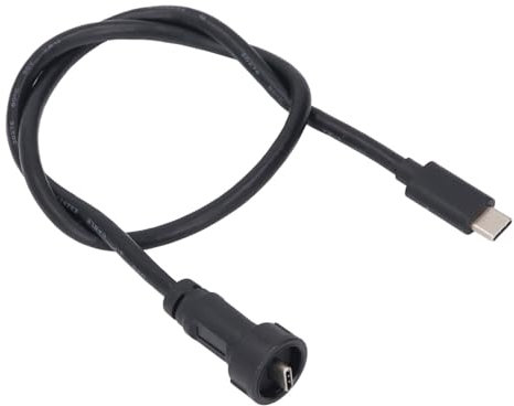 Câble USB C Mâle à Mâle, Résistant à l'eau, Longueur de Fil, Prise étanche pour Ip68 Ip67, Câbles USB