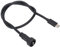 Câble USB C Mâle à Mâle, Résistant à l'eau, Longueur de Fil, Prise étanche pour Ip68 Ip67, Câbles USB