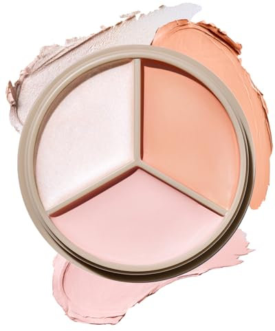 THESAEM 3-in-1 Correction Roller for Light to Light Skin: The Perfection Triple Pot Perfection Triple Pot by Thesaem in 05 Dark Up Beige offers a tri-colour palette of concealers