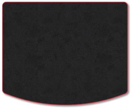 Ford Kuga (2012-2020) Carpet Boot Mat | Red Edge Trim Tailored Fit Boot Liner Full Coverage Protection Accessories Easy Clean Anti Slip Made in the UK