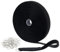 Velcro Cable Ties 10 m x 2.5 cm Velcro Cable Ties with 50 Metal Buckles Free Cutting Length Black Velcro Tape Cable Tie Resealable Cable Tie Velcro for Cable Tubes Yoga Mats