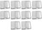 Heilanole Kitchen Storage Rack Drain Storage Holder for Self-Adhesive Steel Wool, Rag Brush for Kitchen
