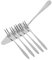 FUNOMOCYA Set Da Taglio in Acciaio Inox Con Forchette Per Torta Accessori Da Cucina Per Servire Dolci E Frutta Utensili Pratici Per Uso Quotidiano