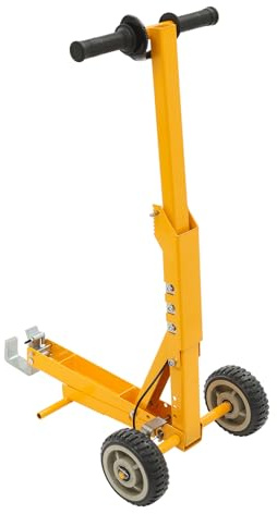 800 lbs Rasenmäher Lift aus Q235 Stahl – Rollbare Hebebühne für Aufsitzmäher & Rasentraktor, 363 kg Tragkraft, federbelasteter Zahnmechanismus – Ideal für Wartung, Reinigung & Klingenwechsel