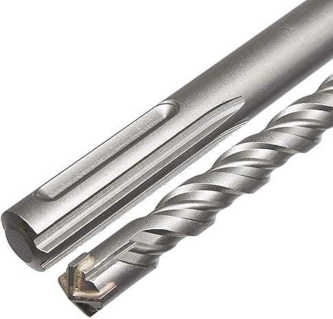 UK Drills SDS Max Hammer Drill Bit 22mm x 330mm - Tungsten Carbide Tip, Double Flute Spiral for Granite, Concrete, Tiles & Masonry
