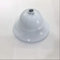 Rosace cache-fils métallique antique blanc pour lustres de plafond