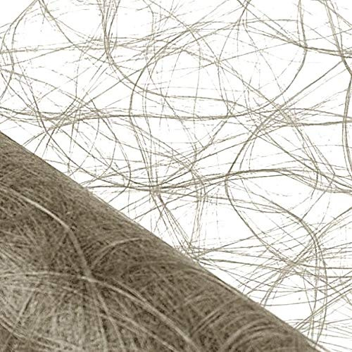 Sizoweb 5m, 20m, 25m Rolle 30cm oder 20cm breit Original Tischläufer Tischband Dekoration Fest Hochzeit Geburtstag Kommunion Taufe (25m x 20cm, Taupe 9150)