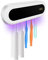 ZONJIE Sterilizzatore portaspazzolino UV - Sterilizzatore spazzolini da Denti da Parete Bagno Ricaricabile USB con Coperchio Set Custodia - Porta Spazzolino Elettrico Antipolvere per in Famiglia