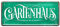 Gartenhaus Blechschild - Retro Metallschild im Vintage Stil für Garten Balkon Terrasse Gartenlaube Loggia - Deko Geschenkidee für Hobby Gärtner und Gärtnerinnen - Türschild Wandschild - 28x12cm