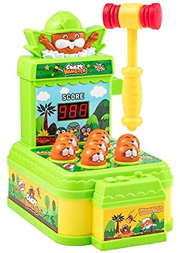 El Juego del Topo, Mini Juego electrónico de electrónico, Juguete Martillo, Juguete Interactivo 3, 4, 5, 6, 7, 8 años, niños y niñas