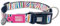 Max & Molly Hundehalsband mit Sicherheits-QR-Code, weich, verstellbar und wasserdicht, niedliches Tierdruck-Design für Mädchen und Jungen, Hunde und Welpen, Größe M