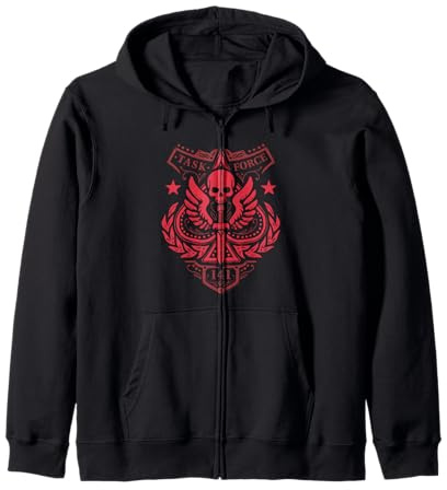 Call of Duty: Modern Warfare 2 Task Force 141 Red Badge Logo Kapuzenjacke