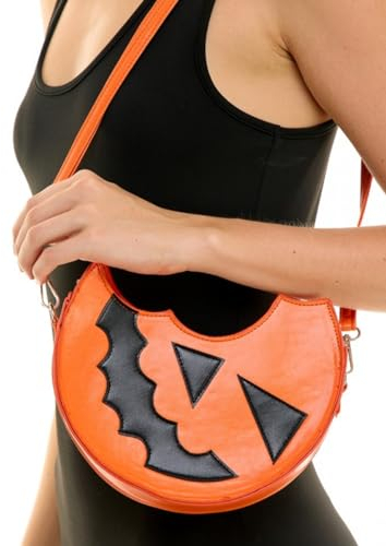 Horror-Shop Halloween Kürbis Handtasche als Kostümzubehör