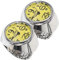Holibanna 2St Mini-Ringuhr mitarbeiter geschenke mitarbeitergeschenke Weihnachtsgeschenke Fingerringe für Männer Damenuhren Ringuhr für Damen Ringuhren Mode Anschauen Uhrenring Mann