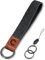 OEEYYT Schlüsselband Kurz, Geflochtener Handschlaufe Schlüsselanhänger, für Schlüssel, Mobile Handys Telefon, Kamera, Charms, Ausweishalter Lanyard (Schwarz)