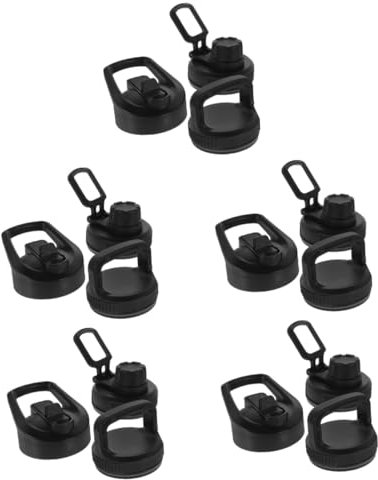 Sosoport 15piezas Tapa De Vaso Reutilizable Cubierta Prueba De Fugas Compatible Botellas Para Actividades