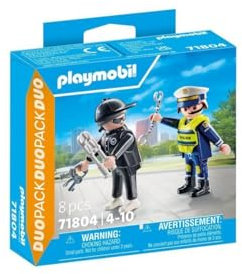 PLAYMOBIL Jupesa Polizei und Dieb Duo Pack