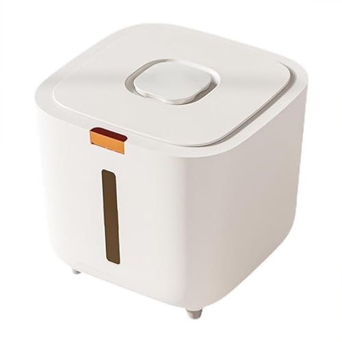 Rice and Grain Storage Container, Airtight Food Storage Box with Lid, Leak-Proof Kitchen Barrel, Large Capacity Rice Bucket 5kg, 10kg Ideal for Pantry and Home Organization