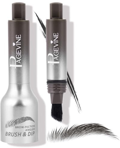 LOPHE 3D Eyebrow Pencil, Augenbrauenstift Wasserfest, Microblading Augenbrauenstift, Erzeugt Natürliche Augenbrauen, Quadrat#01