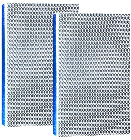 JINXIAN 2 Pezzi Mousse Filtre Aquarium 40 x 30 x 2cm Spugna Filtro Acquario | 10D Ritagliabile Ovatta per Acquario Filtro Struttura a Nido D'ape Spugna Filtrante per Filtri e Accessori