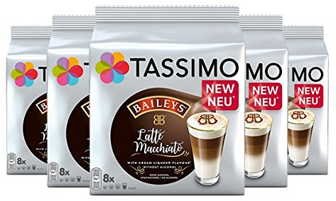 Tassimo Latte Macchiato Baileys 5er Pack