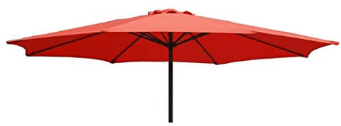 TFS Replacement Parasol Fabric Canopy for Standard, Cantilever & Balcony Parasols (2.7m 6arm, Terracotta)