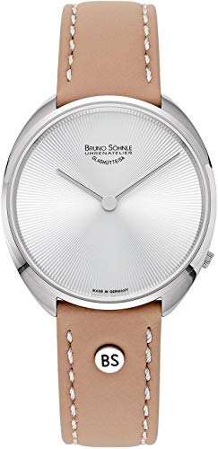Bruno Söhnle Damen Analog Quarz Uhr mit Leder Armband 17-13211-251