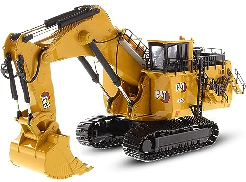 Diecast Masters 85651 - Caterpillar Mining Bagger 6060 mit Tieflöffel, detailgetreues H0 CAT Baufahrzeug, Maßstab 1:87, ca. 25 x 11 x 14 cm, ab 14 Jahren, für Modelleisenbahnen und Sammler geeignet