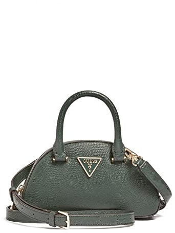 Guess Damen Mini-Umhängetasche, Cordelia, Grün, grün, one size