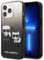 Karl Lagerfeld KLHCP14LTGKCK Hülle für iPhone 14 Pro 6,1 hardcase schwarz/Black