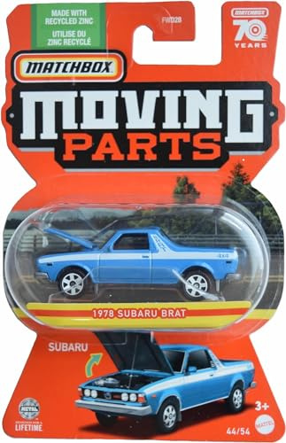 Matchbox 1978 Subaru Brat, Bewegliche Teile 44/54 70 Jahre [Blau]