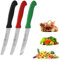 EIKASO Solingen Germany Frühstücksmesser Set 3tlg (Bunt 3tlg)