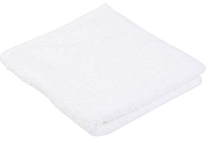 liebling Handtuch, 100% hochwertige Baumwolle, Serie Miami, 50 x 100 cm, waschbar & trocknergeeignet, Farbe: weiß