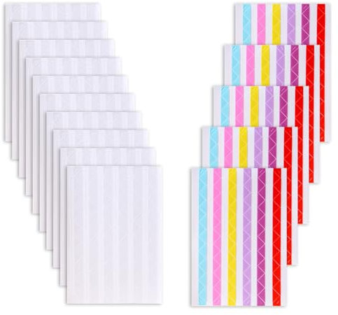 1530 Esquinas de Fotos Autoadhesivas, Pegatinas de Esquina de Fotos, Pegatinas Autoadhesivas para Esquinas de Fotos, Ideal para Álbumes de Fotos y Scrapbooking