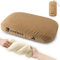 HIKEMAN Camping Memory Foam Pillow - Ultralight Travel Pillow Neck Support Pillow,Soft Ergonomic Sleeping Pillows for Camping,Car,Beach,Office (Brown)