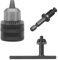 HOLEPU 763198-1 3/8 Drill Chuck Adapter for Makita - Drill Chuck for Impact Driver, Impact Drill Bit Adapter Keyless Chuck 1/4 Hex Shank