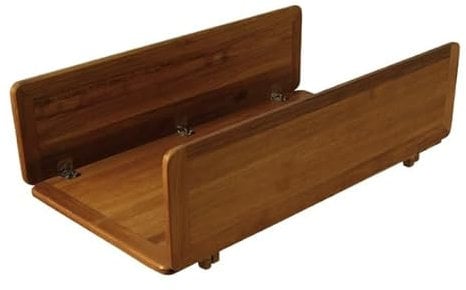 Boot & Motor Teak-Tischplatte Wing 33/66x65cm