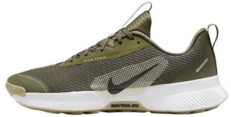 NIKE Herren Juniper Trail 3 Sneaker, Medium Olive/Sequoia-Desert Khaki-White, 42.5 EU
