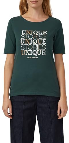 s.Oliver Jersey-Shirt im Slim Fit mit Frontprint