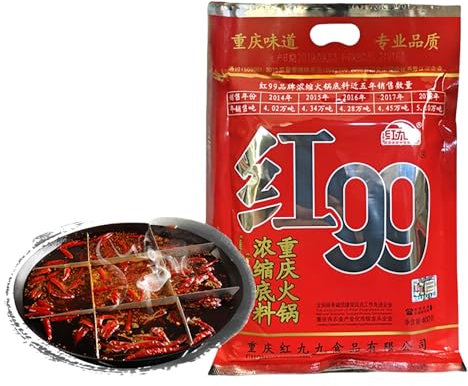 400g Home and Commercial Sichuan Flavor Secret Hot Pot Base - Spicy and Fresh Authentic Chinese Flavor Hot Pot Seasoning
