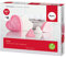 Rayher 34287000 Bastelset Knetseife Love zum Herstellen von selbstgemachter Seife in Herzform, 100% Vegan, 250 g