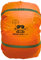 WEATHERMAN Regenschutz für Schulranzen und Rucksäcke (20-40L) – Wasserdichter Regenüberzug mit reflektierenden Streifen, elastischer Befestigung, 6 Farbe (Orange)