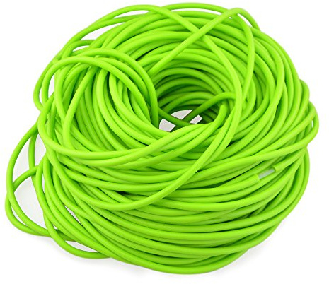 ZSHJG Natural Latex Rubber Gummiband Tube Tubing Ersatzgummi für Steinschleuder Zwille Schleuder 5m