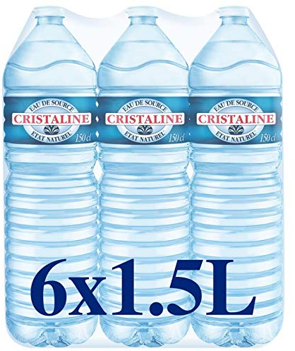 CRISTALINE - Eau De Source Naturelle Pack De 6X1,5L - ( L'unité )