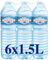 CRISTALINE - Eau De Source Naturelle Pack De 6X1,5L - ( L'unité )