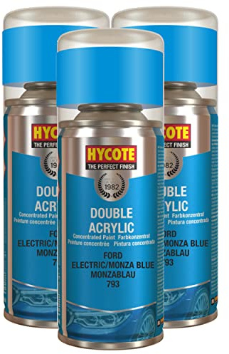 Hycote Ford Electric Monza Blue 150ml (Pack of 3)