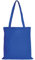 TEXXILLA 10er | 25er | 100er Pack Baumwolltasche - 28 Farben | mit Zwei Langen Henkeln | 38x42cm | Jutebeutel | Einkaufstasche | unbedruckt, Farbe:royalblau, Größe:10 Stück