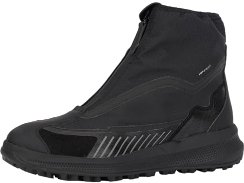 Geox D Pg1x B ABX, Stivale alla Caviglia Donna, Nero, 38 EU