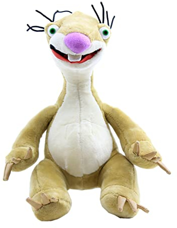 Laruokivi Lustige Nette Tier Puppe Sid Faultier Gefüllte Plüsch Spielzeug 10'' Geschenk