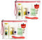 Trousse de Toilette Avion // Travel Kit // Trousse de Voyage Avion // Idéal Valise Cabine // Conforme Normes aéroportuaires (Femme - Lot de 2)